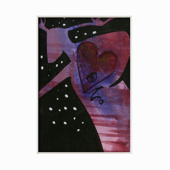 Bundle 12 Original Abstract Artworks, Variety of Subjects, Mixed Media Paintings - Picture 13 of 16